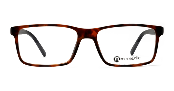 meineBrille 04-06010-01, dunkel Havanna Front - Ansicht 2