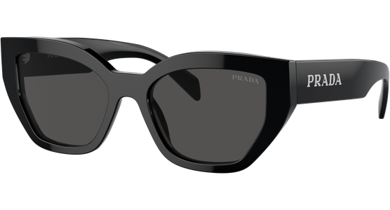 Prada PR A09S 1AB5S0 Sonnenbrille Schwarz Cateye Damen - Ansicht 2