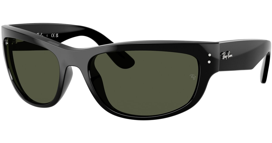 Ray-Ban Mega Balorama RB2289 901/31 - Sonnenbrille Unisex - Fassung: Schwarz, Kunststoff, Eckig