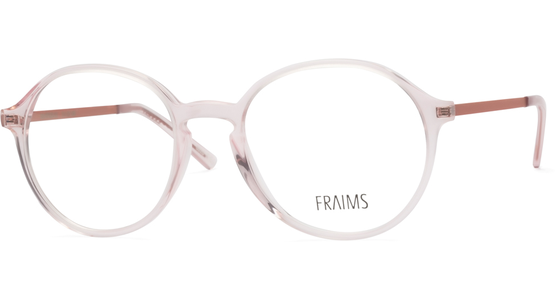 Runde Brille FRAIMS 03-07020-02 Alex hell Rosé Gold matt  - Ansicht 2