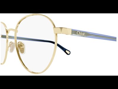 Chloé Brille Damen Chloé CH0269O 53 Gold Ansicht 3
