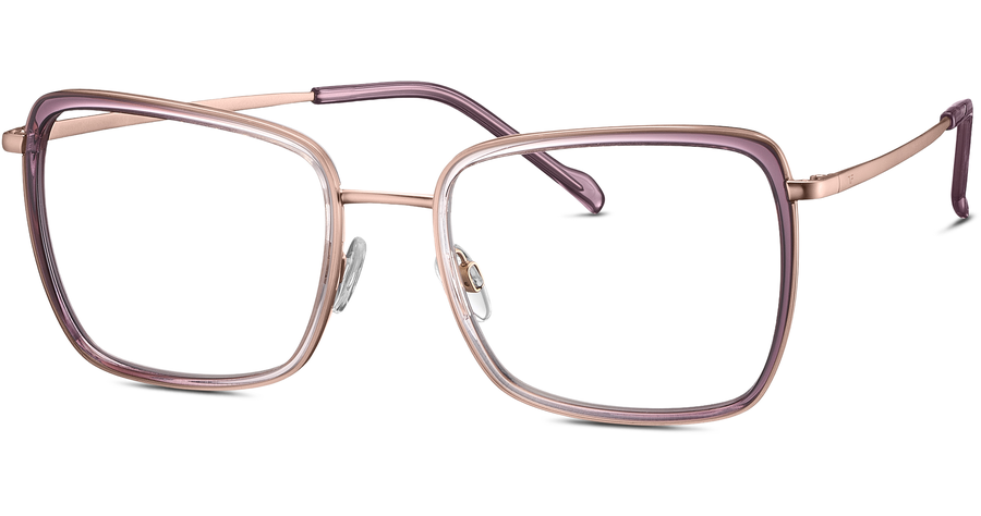 Titanflex Brille 826039 55 25 Damen Gold Schmetterling