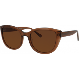 FRAIMS 13-48070-01 Sophia, Braun transparent Cateye Sonnenbrille