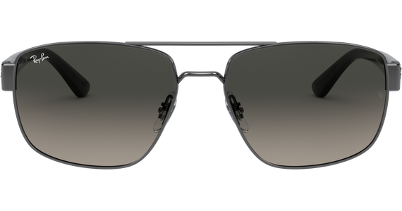 Ray-Ban RB3663 Glänzend Gunmetall / Verlauf Grau 004/71 60 - Ansicht 3