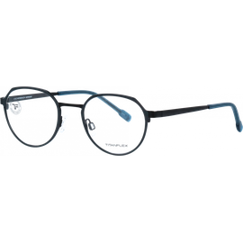 Titanflex Kids 830123 44 10 -Kinderbrille - Fassung: Schwarz, Metall