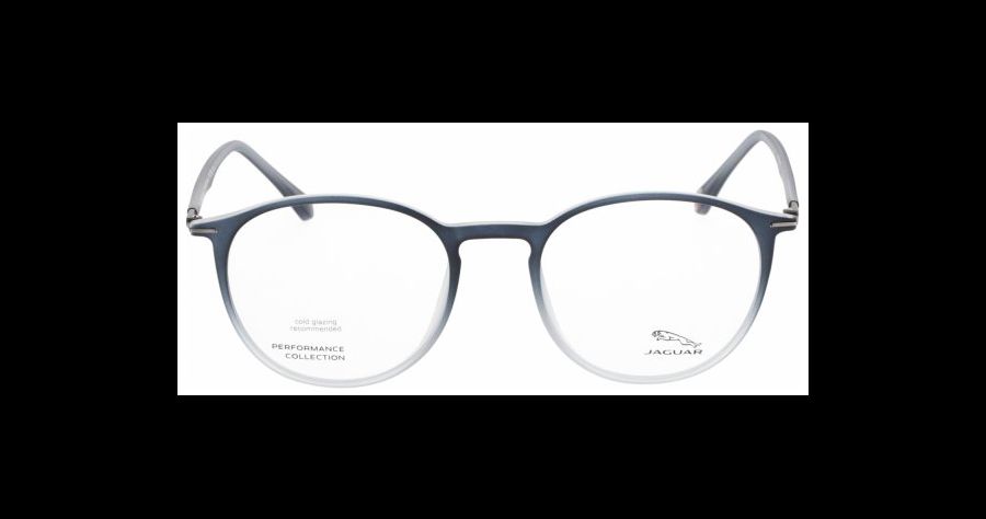 Jaguar 36808 3101 Blau Verlauf - Brille Herren - Fassung: Blau, Kunststoff