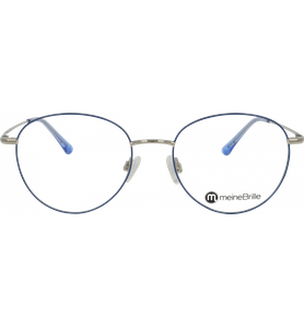 meineBrille 04-96090-05, Blau/Silber glänzend - Ansicht 5