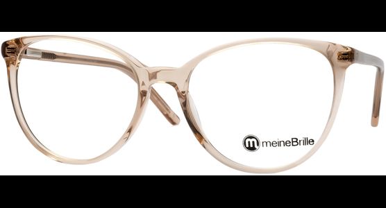 meineBrille 04-06000-03, Sand Cateye Brille - Ansicht 2