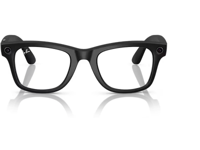  Ray-Ban Meta Wayfarer RW4006 601S1M 50 Matt Schwarz selbsttönende Gläser Graphit Grün (Gen 1) Ansicht 5