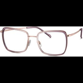 Titanflex Brille 826039 55 25 Damen Gold Schmetterling