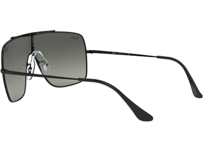 Ray-Ban Wings II RB3697 002/11 Schwarz/Grau - Ansicht 4