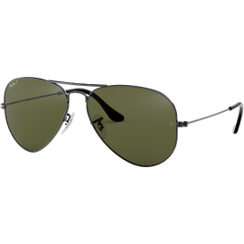 Ray-Ban Aviator Classic RB3025 004/58 Grau/Grün 58 - Sonnenbrille