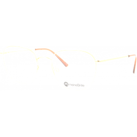 meineBrille 04-20180-02 Gold matt Schrägansicht links