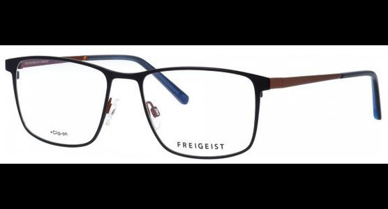 Freigeist Brille 862034 59 70 Herren Fassung: Blau, Metall, Vollrand, Rechteckig - Ansicht 2