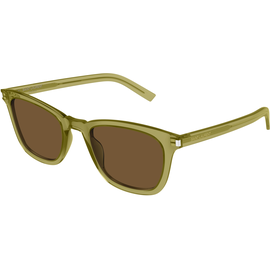 Saint Laurent Sonnenbrille Damen Saint Laurent SL 716 SLIM 50 Grün