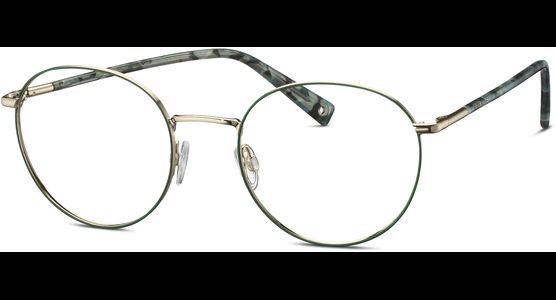 Brendel 902441 52 40 Runde Brille Damen Grün Metall - Ansicht 2