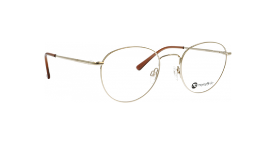 meineBrille 04-20200-01 Gold glänzend Schrägansicht rechts - Ansicht 5