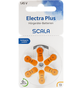 Scala Hörgerätebatterien Electra plus 13 (60 Stk.) - Ansicht 3