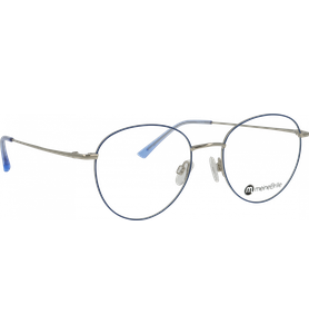 meineBrille 04-96090-05, Blau/Silber glänzend - Ansicht 3