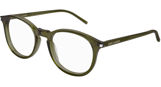 Saint Laurent SL 106 Grün Brille - Ansicht 2