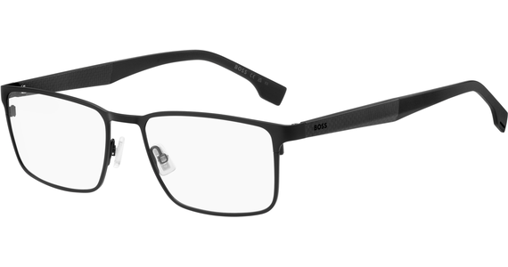 HUGO BOSS BOSS 1488 rechteckige Brille schwarz Vollrand - Ansicht 2