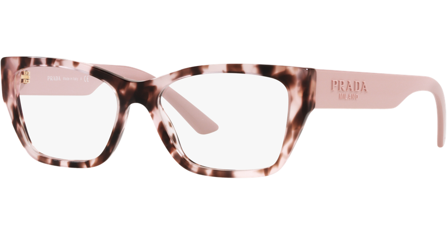 Prada PR 11YV ROJ1O1 Cateye Brille Havana