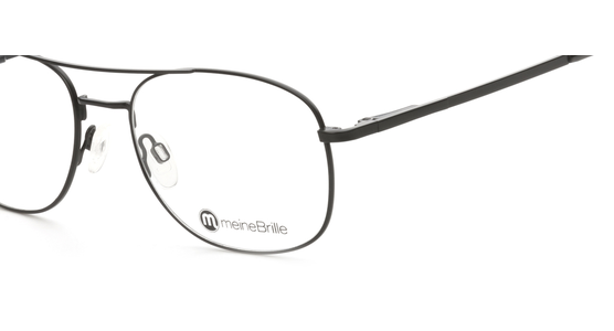 meineBrille 04-79070-01, Schwarz Matt - Ansicht 4