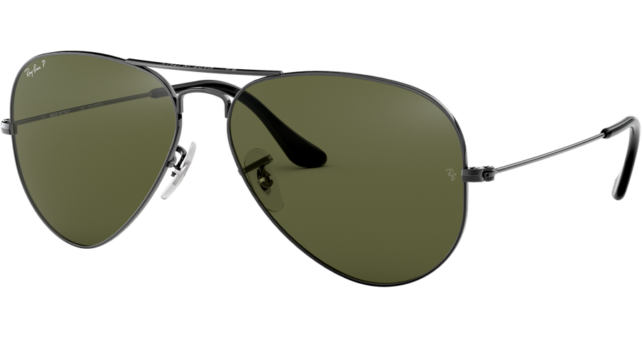 Ray-Ban Aviator Classic RB3025 004/58 Grau/Grün 58 - Sonnenbrille