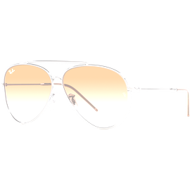 Ray-Ban Aviator Reverse RBR0101S 004/CB Silber/Braun Sonnenbrille