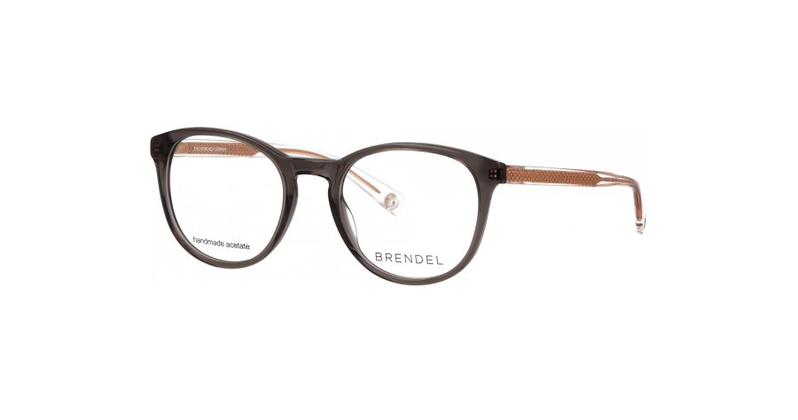 Brendel 903178 51 30 - Brille Rund Damen Vollrand Grau Kunststoff