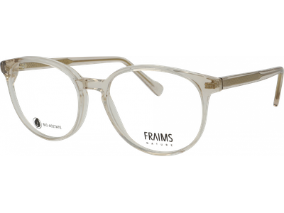 FRAIMS NATURE Brille 03-31120-04 Erika, transparent beige glänzend