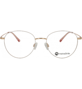 meineBrille 04-96090-04, Weiß/Gold - Ansicht 5