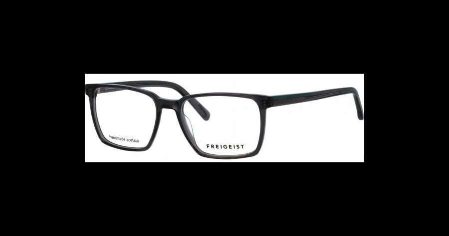 Freigeist Brille 863041 57 30 Herren Fassung: Grau, Kunststoff, Rechteck