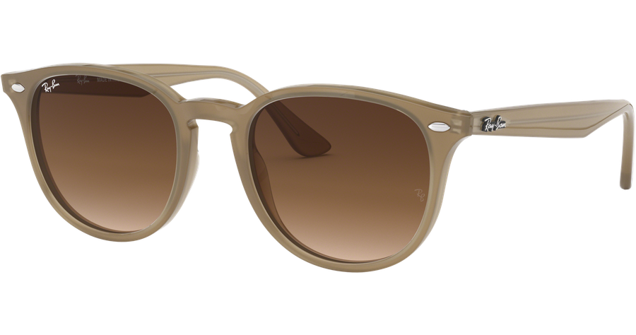 Ray-Ban RB4259 Glänzend Beige / Verlauf Braun 616613 51 Sonnenbrille