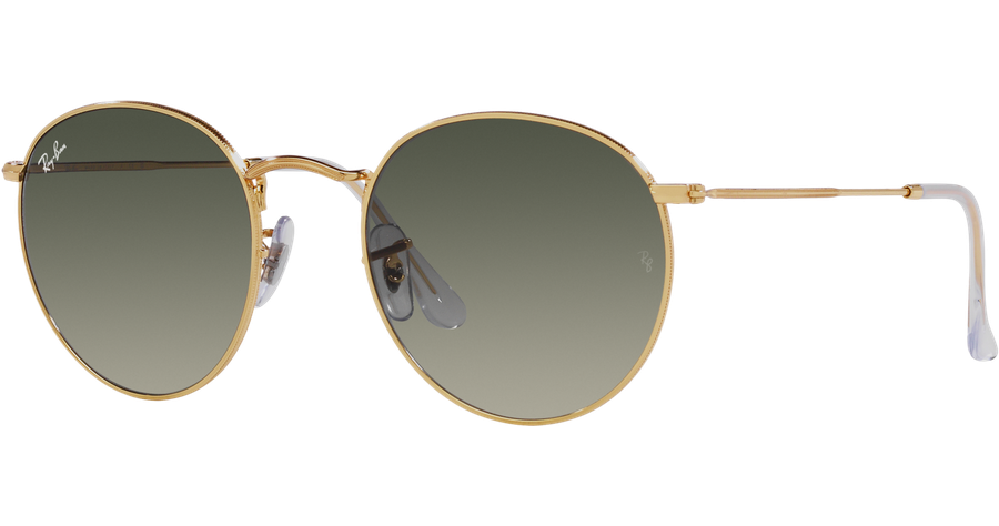 Ray-Ban Round Metal RB3447 001/71 Sonnenbrille Herren