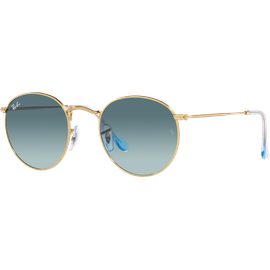 Ray-Ban Round Metal RB3447 001/3M Sonnenbrille Herren