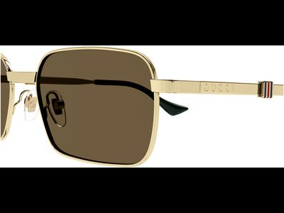 Gucci Sonnenbrille Herren Gucci GG1495S 56 Gold Ansicht 3