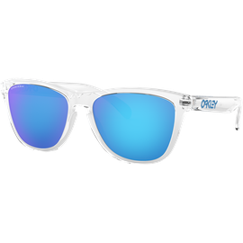 Oakley Frogskins Crystal Clear / Prizm Sapphire OO9013 D0 55 Sonnenbrille