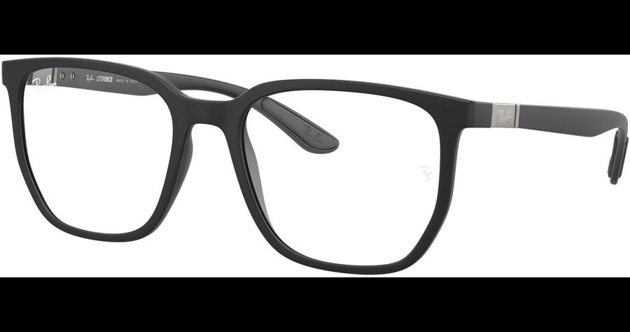 Ray-Ban Brille RX7235 5204, Schwarz matt - XLARGE