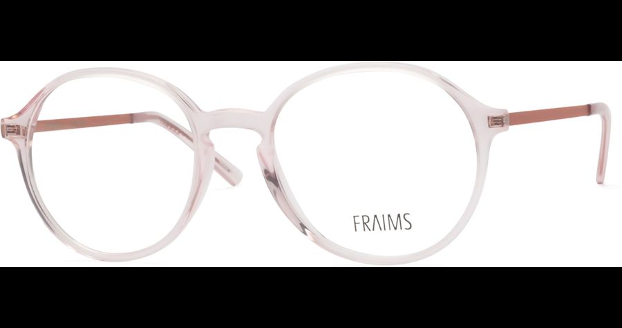 Runde Brille FRAIMS 03-07020-02 Alex hell Rosé Gold matt 