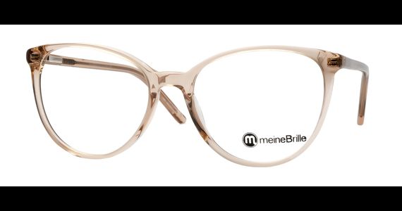 meineBrille 04-06000-03, Sand Cateye Brille - Ansicht 2