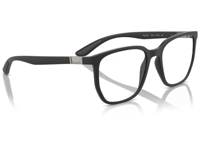 Ray-Ban Brille Unisex Ray-Ban RX7235 5204, Schwarz matt - XLARGE Ansicht 4