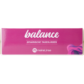 meineLinse balance sphärische Tageslinsen 30er Kontaktlinsen