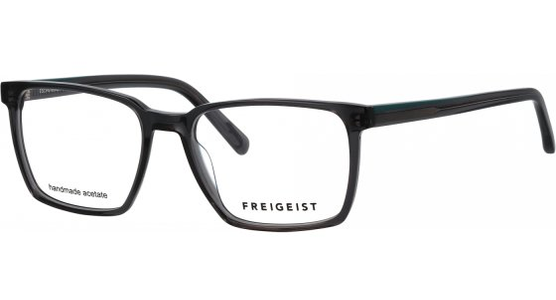 Freigeist Brille 863041 57 30 Herren Fassung: Grau, Kunststoff, Rechteck - Ansicht 2