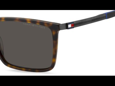 Tommy Hilfiger Sonnenbrille Herren Tommy Hilfiger TH 2077/S 55 havanna Ansicht 4