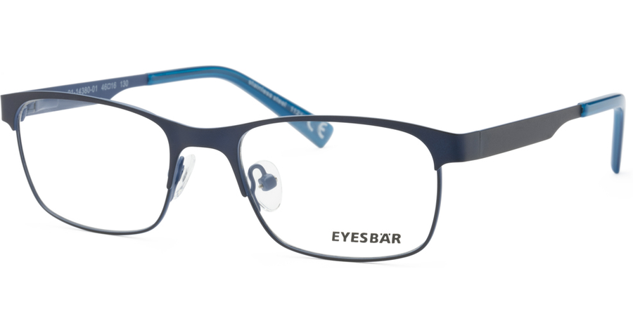Eyesbär 01-14380-01 - Kinderbrille - Fassung: Blau, Edelstahl, Eckig