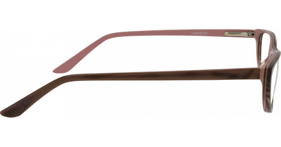 meineBrille 04-40190-02, Khaki-Rosé Glitzer - Ansicht 4