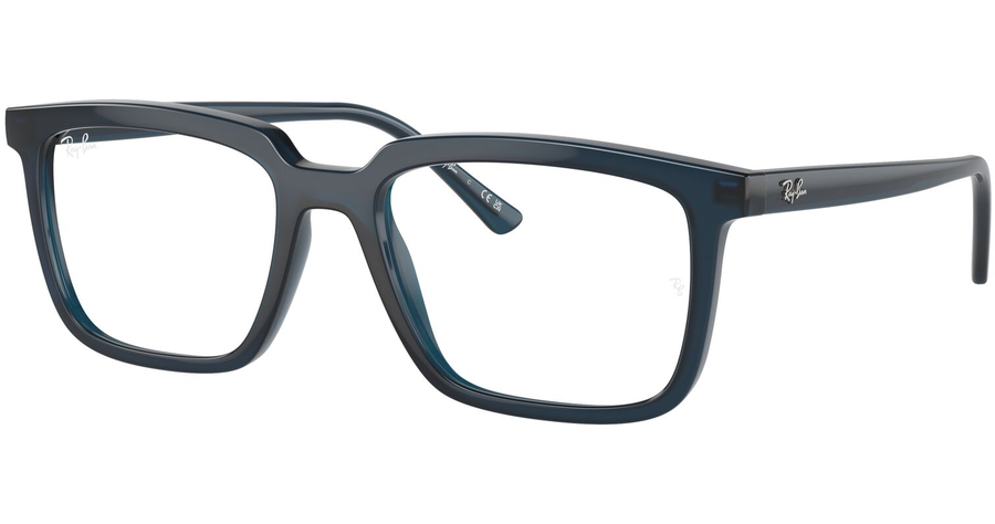 Ray-Ban Brille Alain 0RX7239 8256, Dunkelblau glänzend - MEDIUM