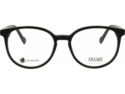 FRAIMS Brille Unisex FRAIMS NATURE 03-31120-01 Erika, schwarz glänzend Ansicht 2