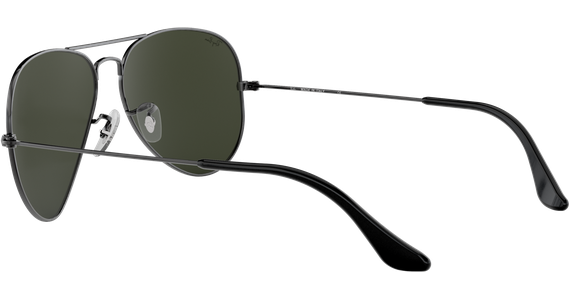 Ray-Ban Aviator Classic RB3025 W0879 Grau/Grau 58 - MEDIUM - Ansicht 5